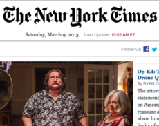 Joe Pan mentioned in The New York Times